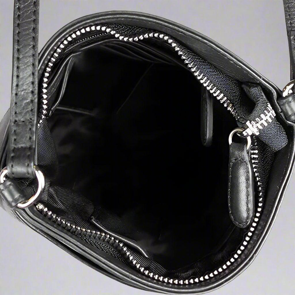 BOL Women's Leather 3 Pocket Crossbody Bag EX-STOCK Canada