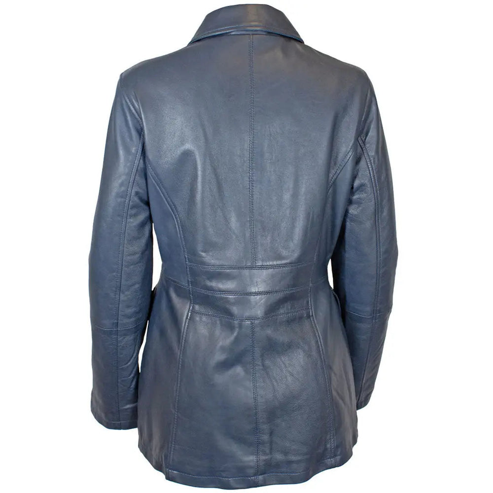 Chaqueta de cuero para mujer BOL con corte princesaEX-STOCK Canada