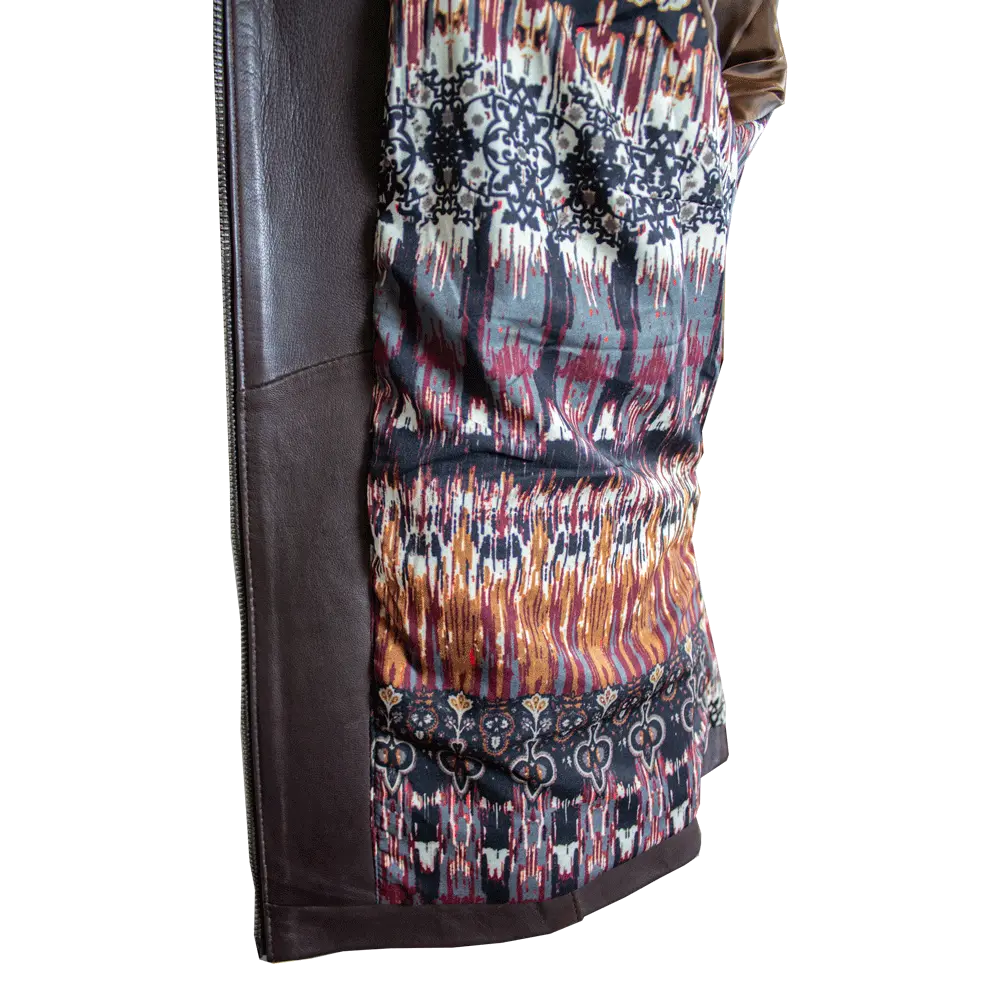 Chaqueta de cuero para mujer BOL con cuello redondoEX-STOCK Canada