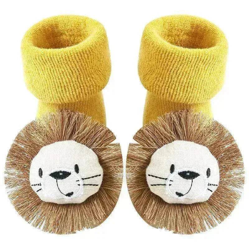 Baby Socks Girls Boys Anti-Slip Cartoon Floor - EX-STOCK Canada