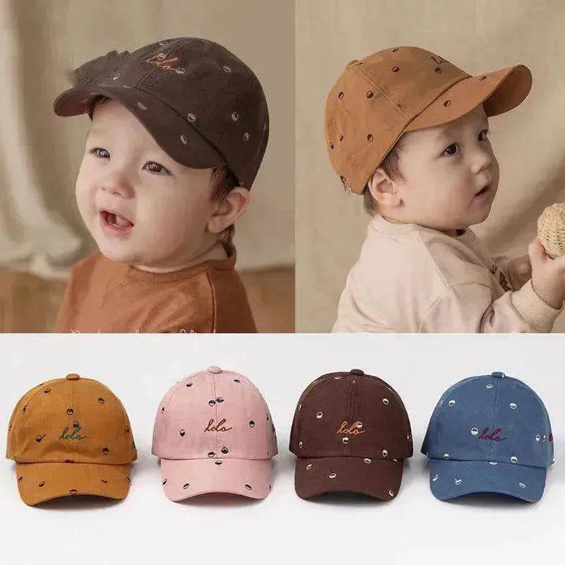 Baby Soft Cotton Caps Adjustable Baseball Caps For Boys And Girls Hip-Hop Hat - EX-STOCK Canada
