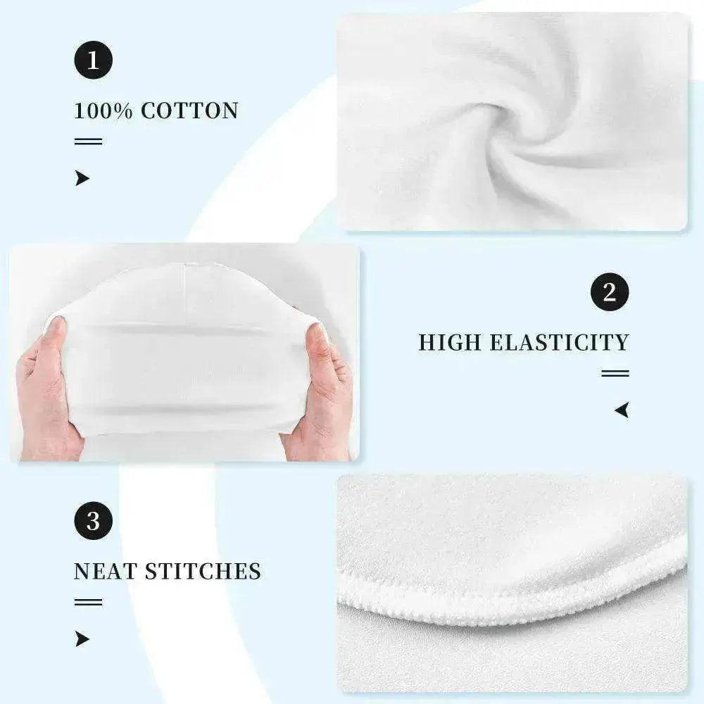 Chapeau à enfiler en coton personnalisable, confortable et doux pour la peau du bébé - EX-STOCK Canada