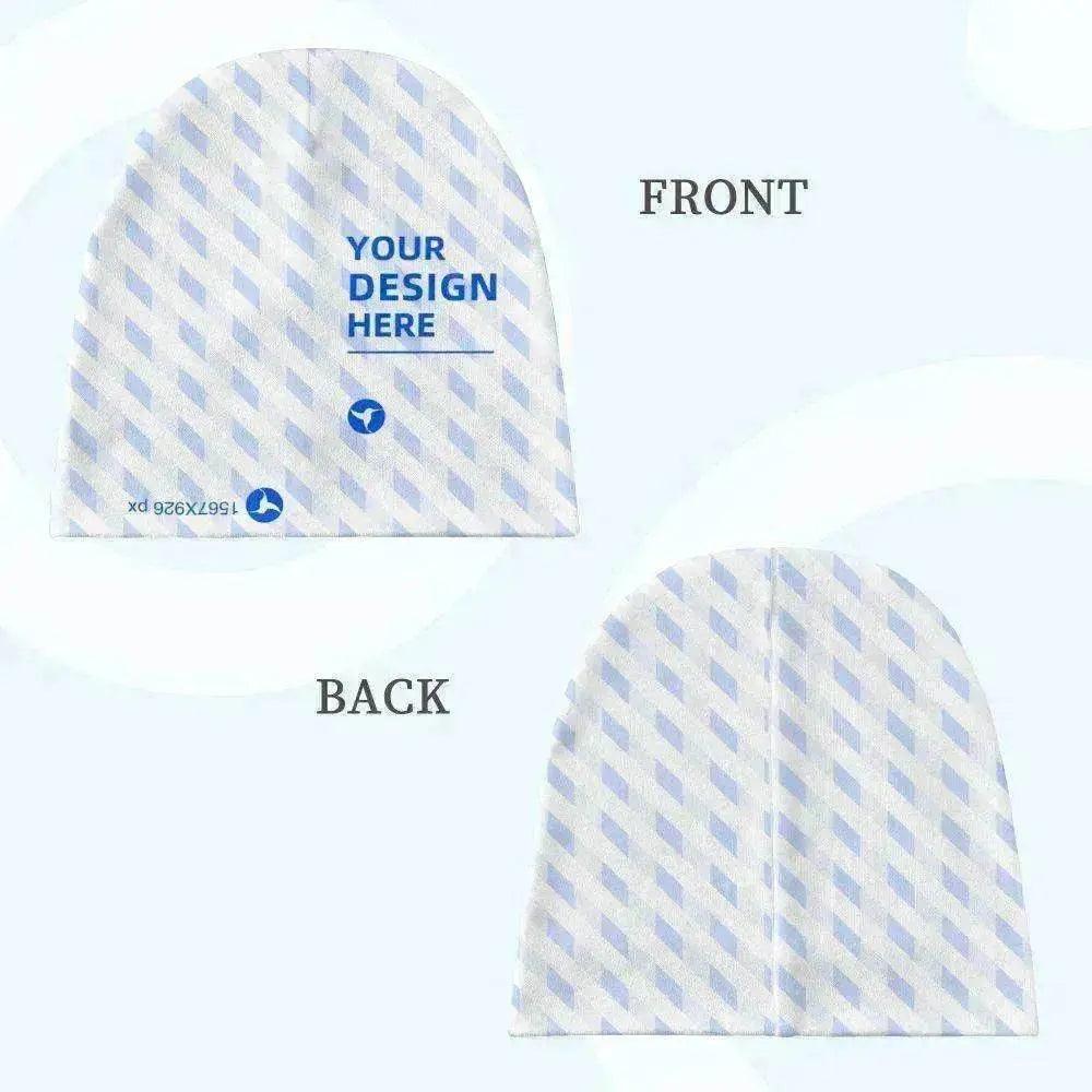 Chapeau à enfiler en coton personnalisable, confortable et doux pour la peau du bébé - EX-STOCK Canada