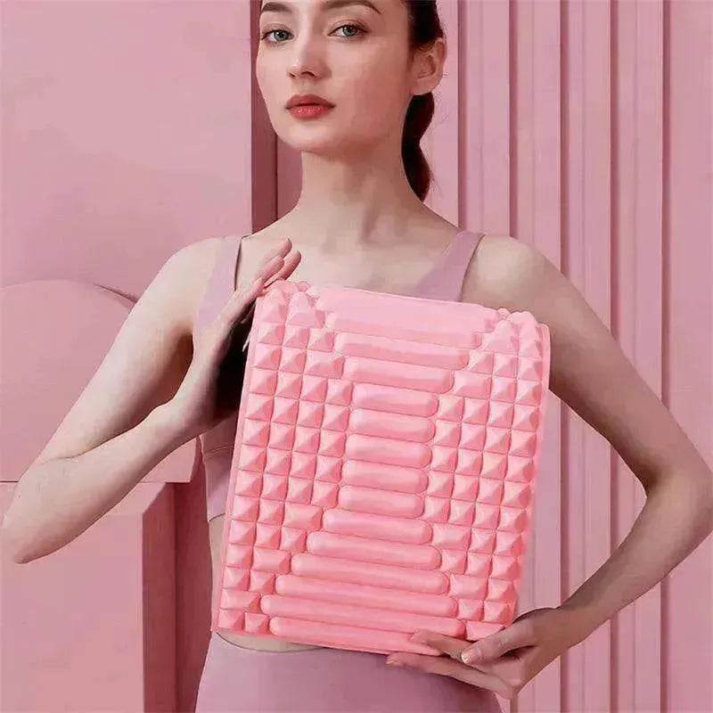 Back Stretcher & Neck Lumbar Support Massager Pillow - EX-STOCK Canada