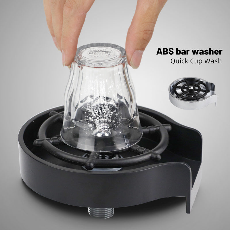 Bar Counter Cup Washer Sink High-pressure Spray Automatic Faucet Coffee Pitcher Wash Cup Tool Kitchen EX-STOCK Canada