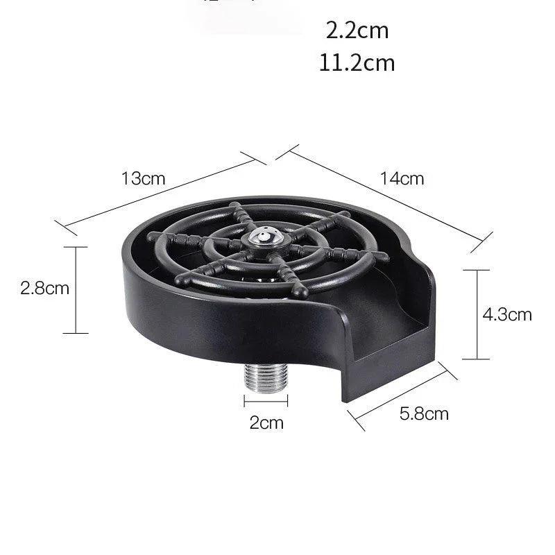 Bar Counter Cup Washer Sink High-pressure Spray Automatic Faucet Coffee Pitcher Wash Cup Tool Kitchen EX-STOCK Canada