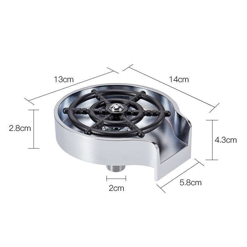 Bar Counter Cup Washer Sink High-pressure Spray Automatic Faucet Coffee Pitcher Wash Cup Tool Kitchen EX-STOCK Canada