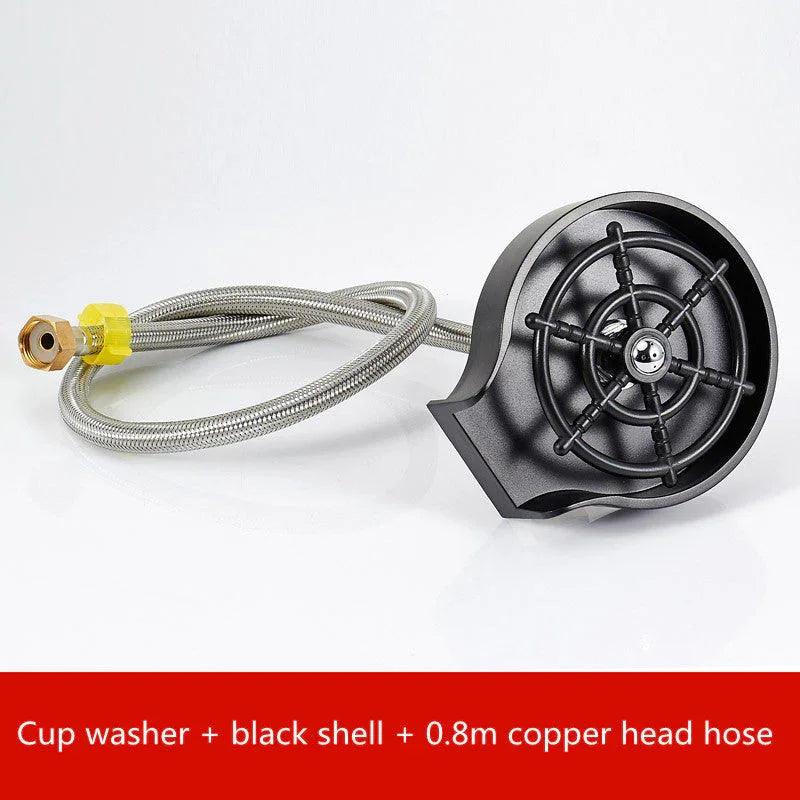 Bar Counter Cup Washer Sink High-pressure Spray Automatic Faucet Coffee Pitcher Wash Cup Tool Kitchen EX-STOCK Canada
