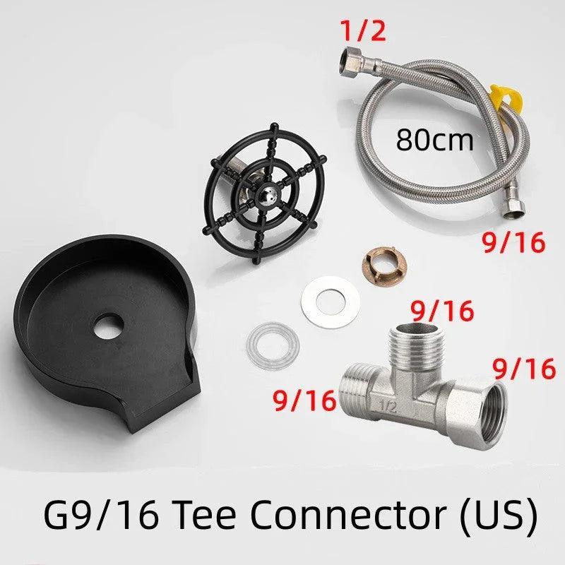Bar Counter Cup Washer Sink High-pressure Spray Automatic Faucet Coffee Pitcher Wash Cup Tool Kitchen EX-STOCK Canada