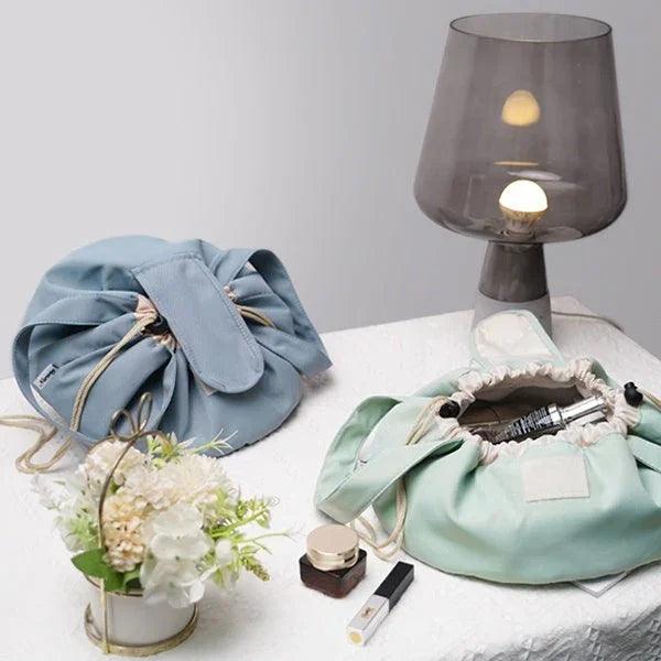 Barrel Drawstring Makeup Bag Large Capacity Women's Cosmetic Bag Toiletries Organizer Pouch Lady Travel Storage Case EX-STOCK Canada