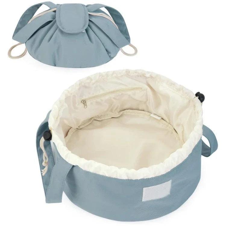 Barrel Drawstring Makeup Bag Large Capacity Women's Cosmetic Bag Toiletries Organizer Pouch Lady Travel Storage Case EX-STOCK Canada