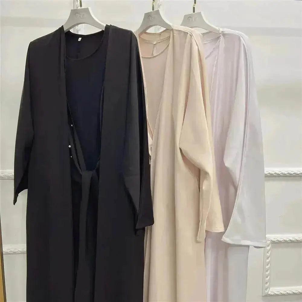 Ensemble deux pièces pour femmes arabe uni avec perles - EX-STOCK Canada