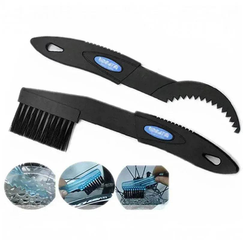 Bicycle Cleaning Tool Set Large Bristle Scrub Chain Cleaner Small Brush - EX-STOCK Canada