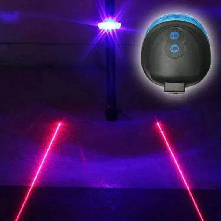 Bicycle Tail Light (5LED+2Laser) - EX-STOCK Canada