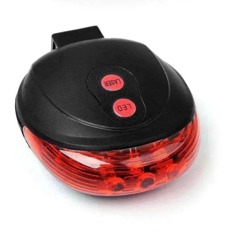 Bicycle Tail Light (5LED+2Laser) - EX-STOCK Canada