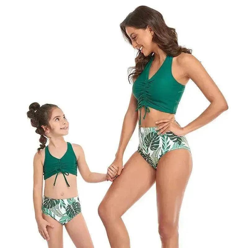 Maillot de bain split Bikini Parent-Enfant européen et américain - EX-STOCK Canada