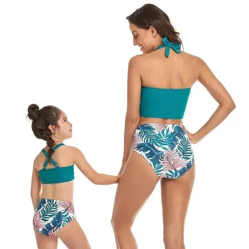 Maillot de bain split Bikini Parent-Enfant européen et américain - EX-STOCK Canada