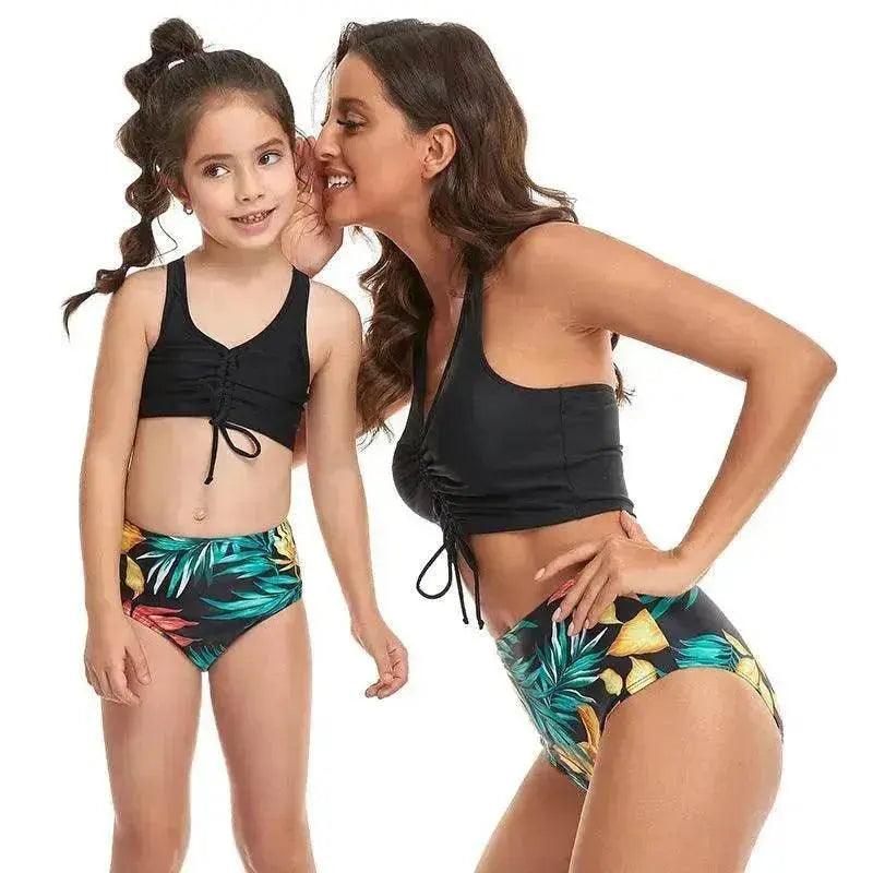 Maillot de bain split Bikini Parent-Enfant européen et américain - EX-STOCK Canada