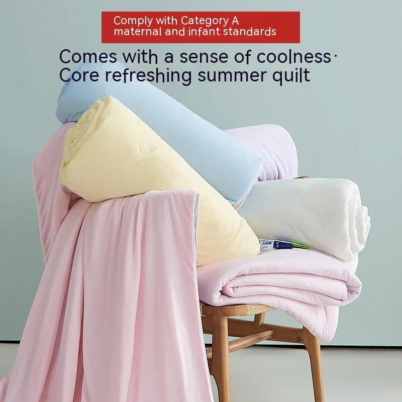 بطانية قابلة للغسل في الغسالة لحشوة صيفية قابلة للتهوية غطاء لحاف صيفي رقيقEX-STOCK Canada