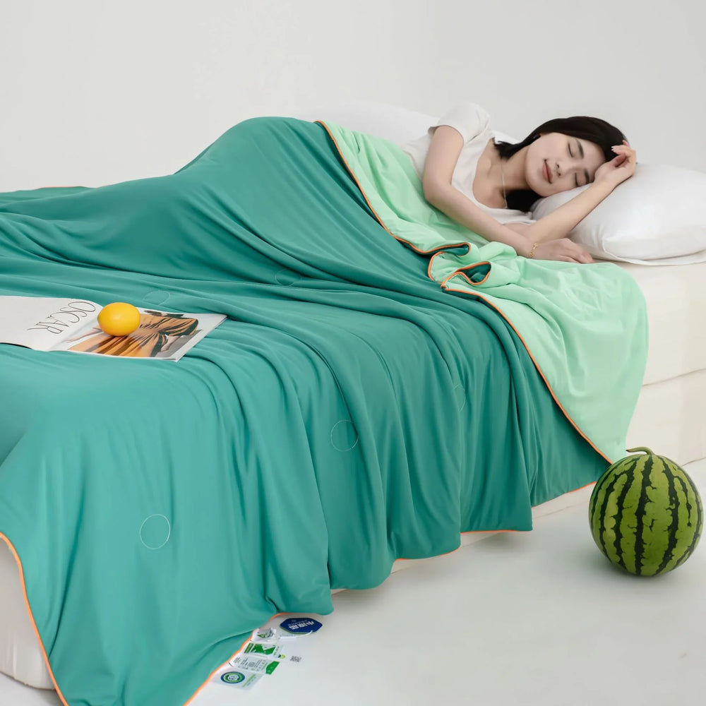 بطانية قابلة للغسل في الغسالة لحشوة صيفية قابلة للتهوية غطاء لحاف صيفي رقيقEX-STOCK Canada