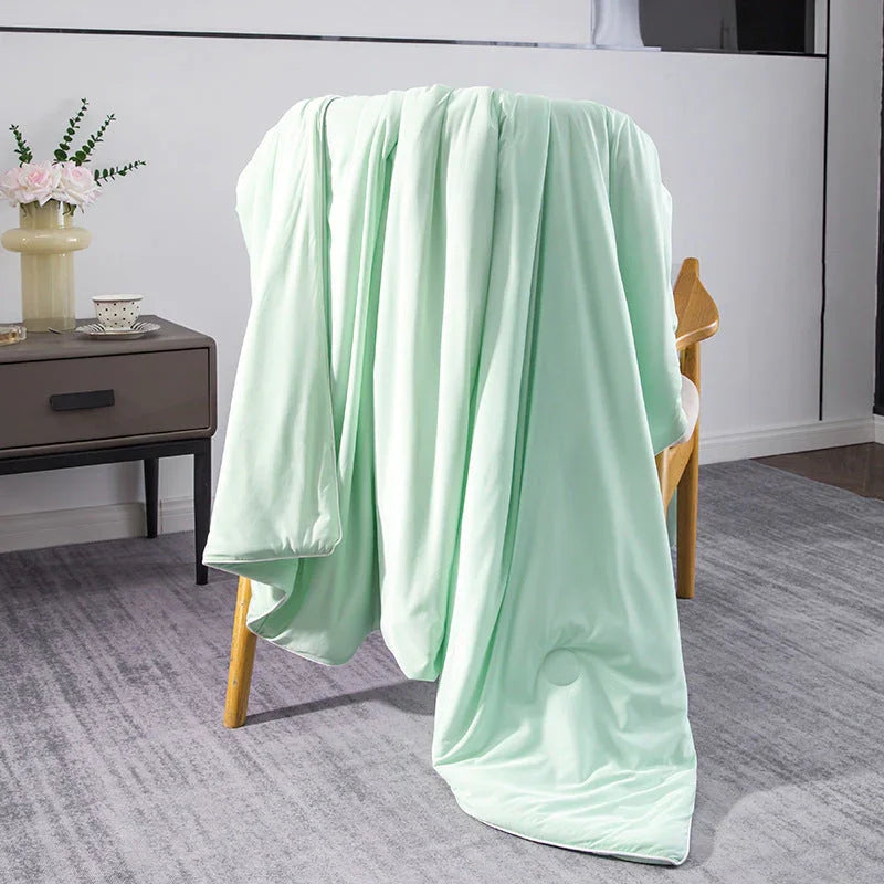 بطانية قابلة للغسل في الغسالة لحشوة صيفية قابلة للتهوية غطاء لحاف صيفي رقيقEX-STOCK Canada