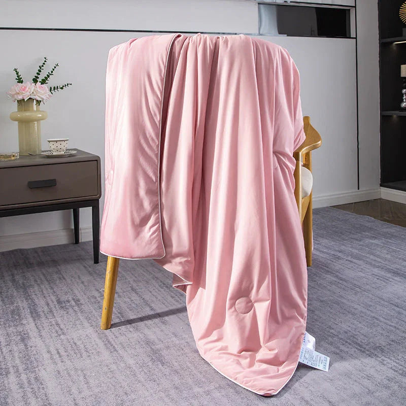 بطانية قابلة للغسل في الغسالة لحشوة صيفية قابلة للتهوية غطاء لحاف صيفي رقيقEX-STOCK Canada