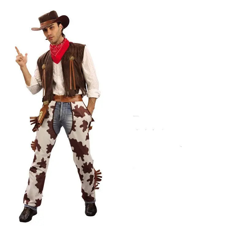 Boys And Girls Cowboy Costumes Christmas Children's Cowboy Costumes - EX-STOCK Canada