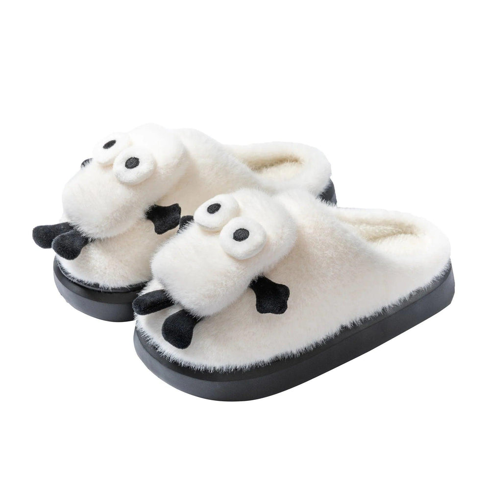 Briquette Couple Household Thermal Cotton Slippers EX-STOCK Canada