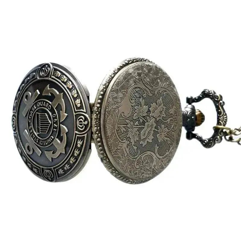 Bronze United States Coast Guard 1790 Theme Pocket Unisex Navy Watch. - EX-STOCK Canada