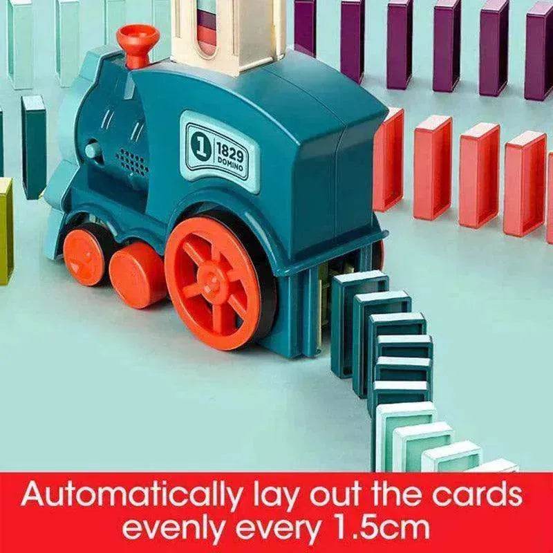 Building Blocks Train Toy Baby Car Puzzle Automatic Release - EX-STOCK Canada