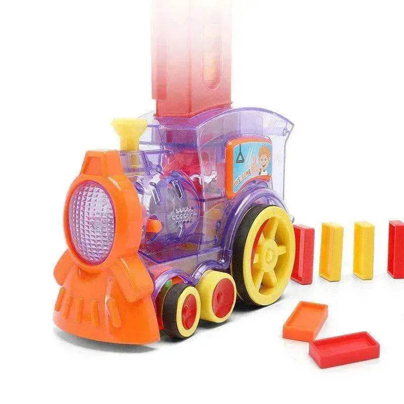 Building Blocks Train Toy Baby Car Puzzle Automatic Release - EX-STOCK Canada
