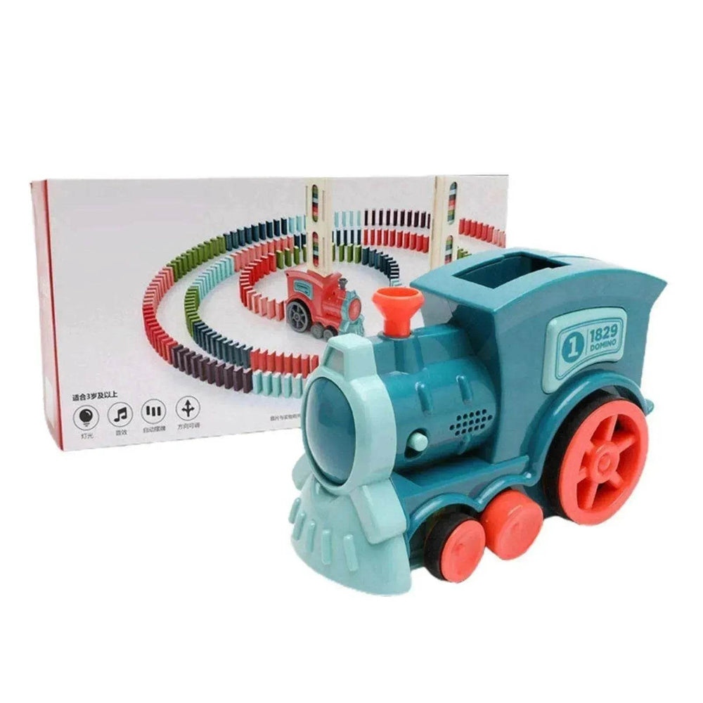 Building Blocks Train Toy Baby Car Puzzle Automatic Release - EX-STOCK Canada