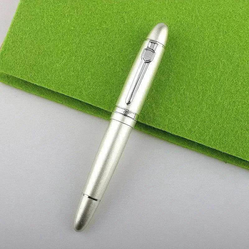 Business Office Metal Signature Signed Pearl Round Beads Neutral Ball Pen - EX-STOCK Canada