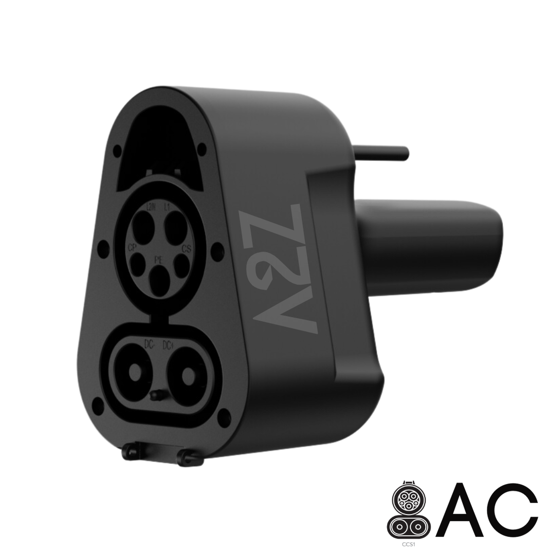 CCS1 Charger to NACS Vehicle | AC | Only For Ford Pro Charger & GM Powershift Charger | The Thunderstorm Lite Plug