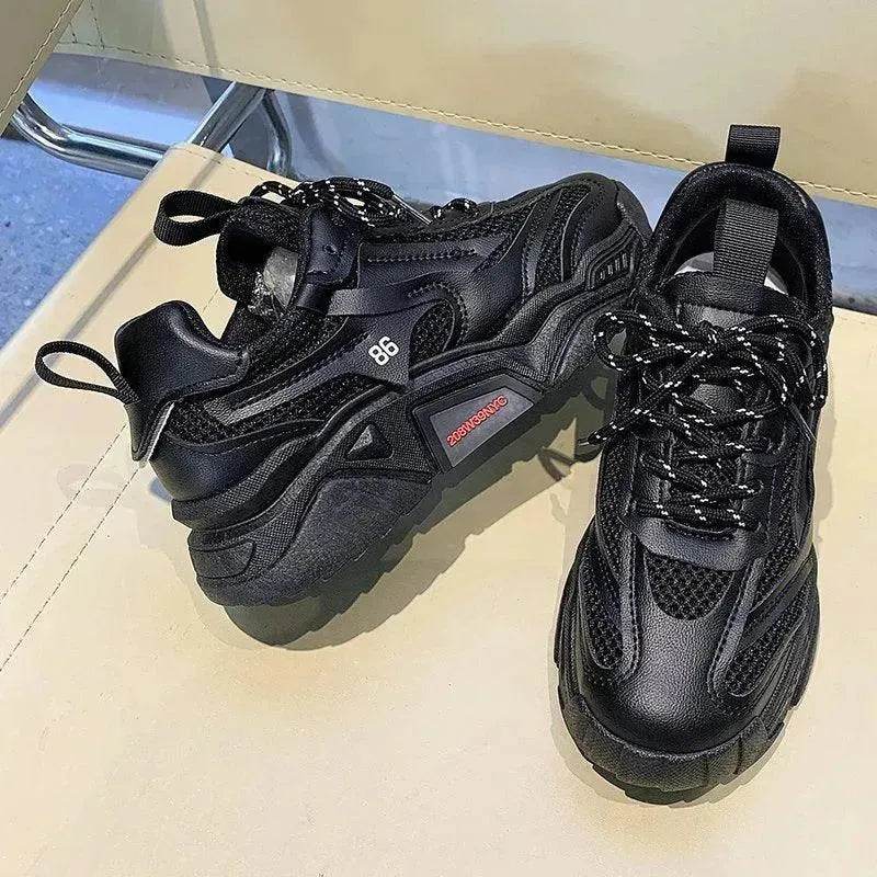 Candy-colored Thick-soled Increase Fashion Sneakers Women - EX-STOCK Canada