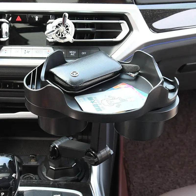 Car Small Dining Plate Dining Tray Foldable Cup Holder - EX-STOCK Canada