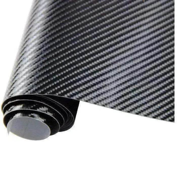 Car Styling Glossy Black 5D Carbon Fiber Vinyl film Car Wrap - EX-STOCK Canada