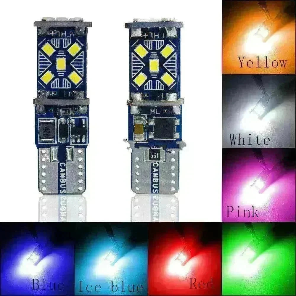 Car modified 4014 LED Lights T10 Socket - EX-STOCK CANADA