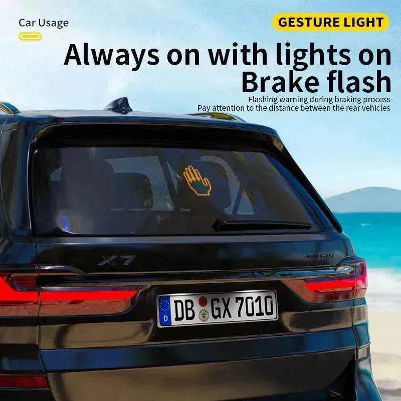 Car's Hand & Fingers Flashing LED Gesture Warning Light - EX-STOCK Canada
