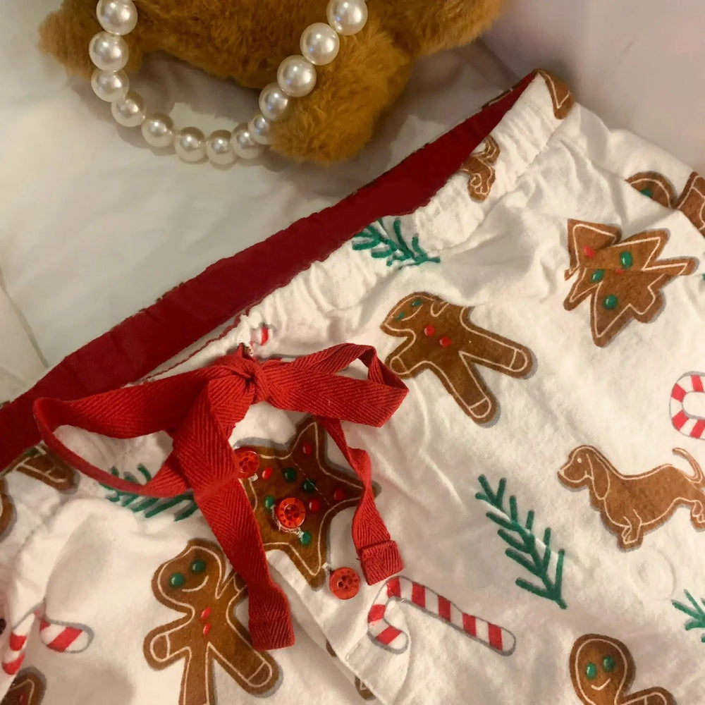 Cartoon Printed Long Sleeved Pajamas For Women - EX-STOCK Canada