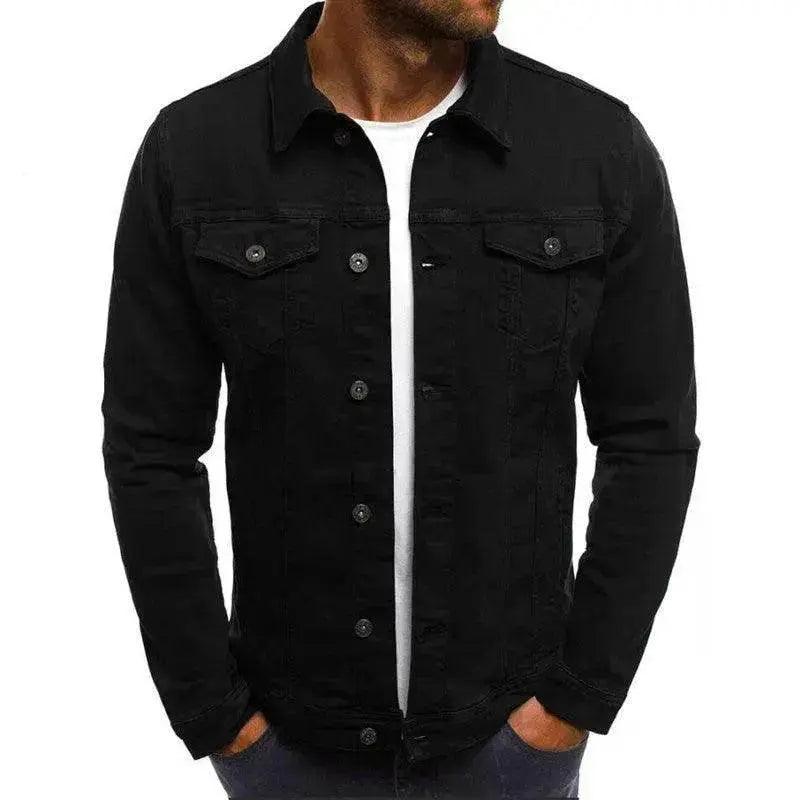 Veste décontractée pour hommes Chemise en jean à boutons - EX-STOCK Canada