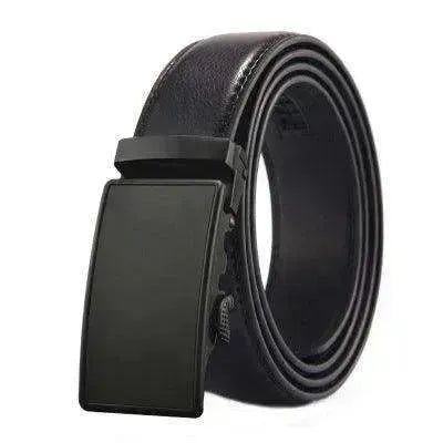Pantalon décontracté ceinture en cuir véritable de vache - EX-STOCK CANADA