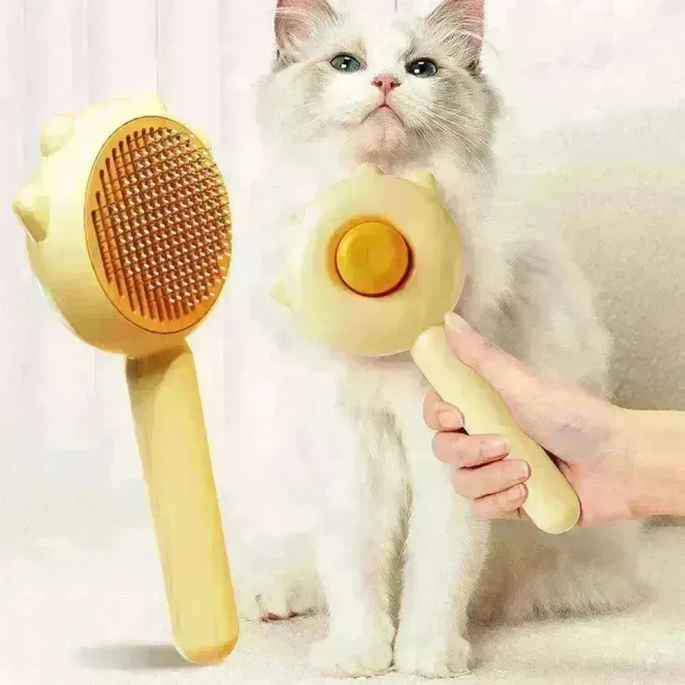 Cat Comb Massage Hair Removal Brush Grooming Scratcher - EX-STOCK CANADA