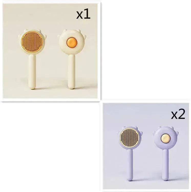 Brosse de massage et d'épilation pour chats - Peigne de toilettage et grattoir EX-STOCK CANADA