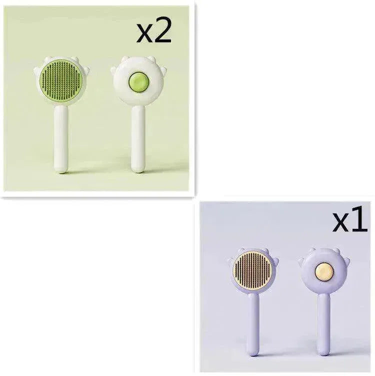 Brosse de massage et d'épilation pour chats - Peigne de toilettage et grattoir EX-STOCK CANADA