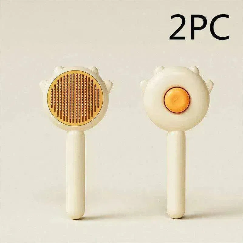 Brosse de massage et d'épilation pour chats - Peigne de toilettage et grattoir EX-STOCK CANADA