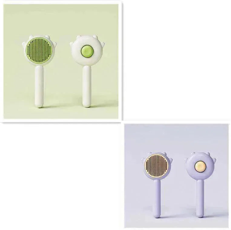 Brosse de massage et d'épilation pour chats - Peigne de toilettage et grattoir EX-STOCK CANADA