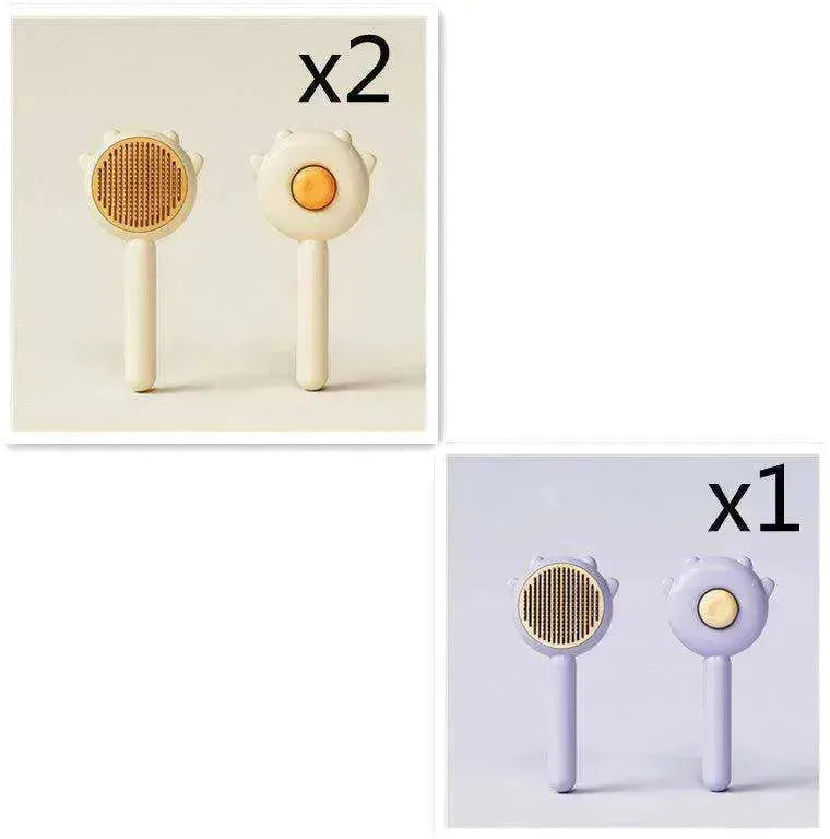 Brosse de massage et d'épilation pour chats - Peigne de toilettage et grattoir EX-STOCK CANADA