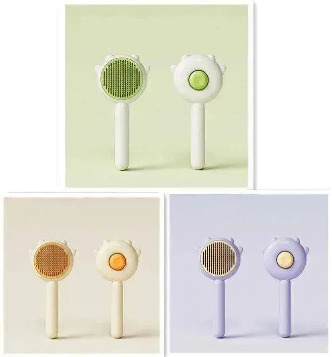 Brosse de massage et d'épilation pour chats - Peigne de toilettage et grattoir EX-STOCK CANADA