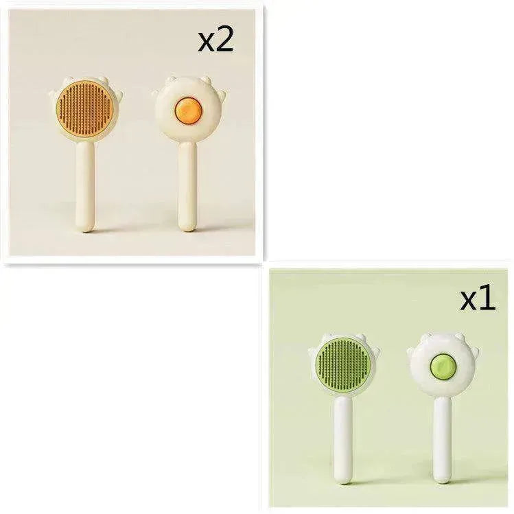 Brosse de massage et d'épilation pour chats - Peigne de toilettage et grattoir EX-STOCK CANADA